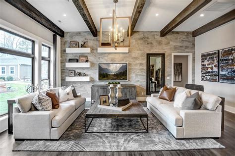 Charleston Earnhardt House Plan Schumacher Homes Living Room Design