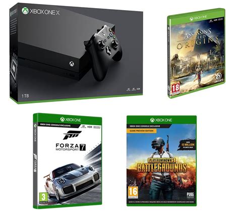Buy Microsoft Xbox One X And Games Bundle Free Delivery