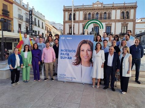 Arranca En Ronda La Campa A Para Las Elecciones Municipales Del M