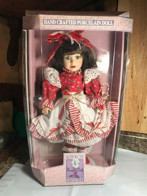 Collectible Memories Genuine Porcelain 16 Doll With Stand Ebay