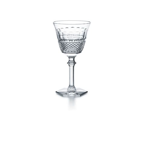 Baccarat Crystal Diamant Crystal White Wine No 3 Glass Single Crystal Classics