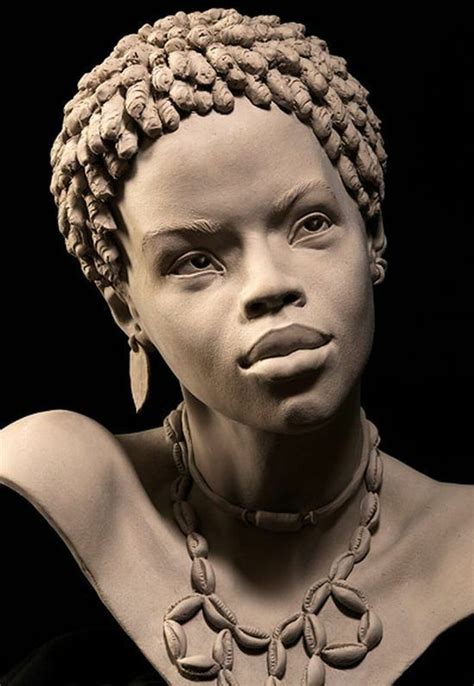 Pin By Esoteryk On African Portrait Sculpture Sculpture Art Sculpture