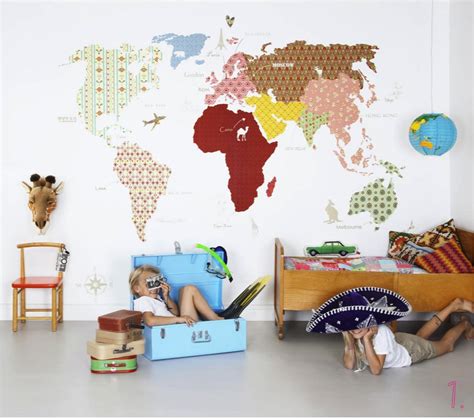 🔥 Free Download Top Maps Wallpaper For Kids Room Interior Exterior