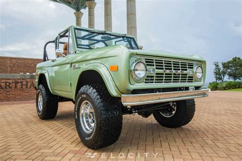 Velocity Restorations Classic Ford Broncos And Classic Vehicles