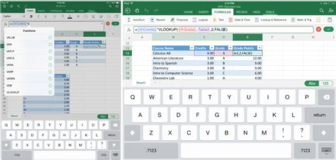 The first step is to input the different grading categories and their weight. Excel for iPad helps students stay on top of their GPA - Microsoft 365 Blog