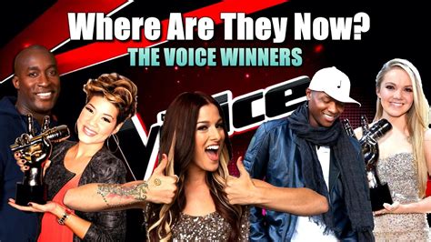 Where Are They Now The Voice Winners Seasons 1 5 Youtube
