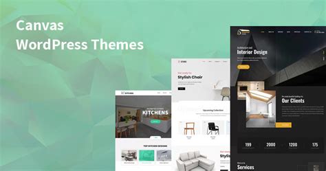 17 Canvas Wordpress Themes And Website Templates