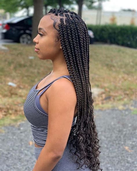 18 Awesome Braid Hairstyles African Black Braided