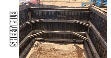 Difference Between Cantilever Sheet Pile And Anchored Sheet Pile