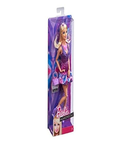 Barbie Fashionista Barbie Doll Purple Dress Buy Barbie Fashionista