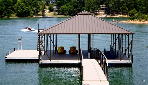 Flotation Systems Hip Roof Boat Dock Gallery Flotation Systems