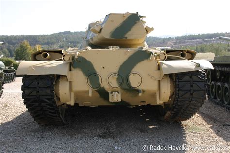 90 Mm Gun Tank M47 United States Of America Usa