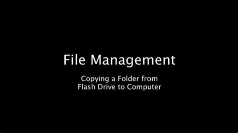 File Management Youtube