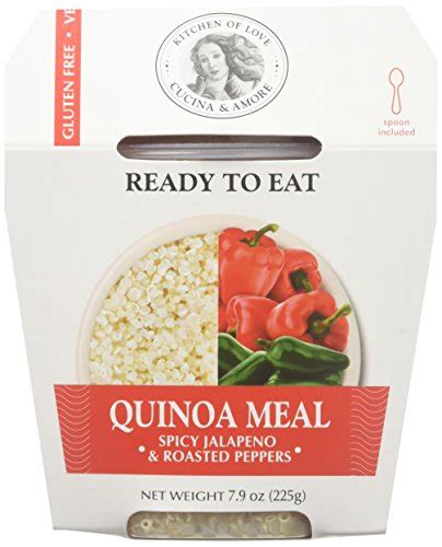 Cucina And Amore Quinoa Meal Spicy Jalapeno And Roasted Peppers 79 Oz Pack Of 6 Pricepulse