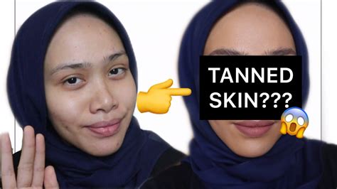 FAKE TANNING MY PALE SKIN Makeup Tutorial YouTube