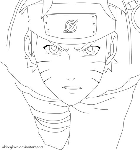 Free To Use Naruto Lineart By Akireylove On Deviantart