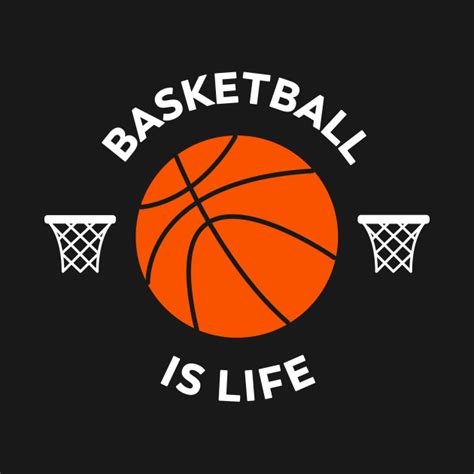 Basketball Is Life T Basketball Design Long Sleeve T Shirt