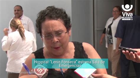 Hospital “lenín Fonseca” Estrena Sala De Emergencias Youtube