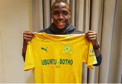 © provided by the south african. Mamelodi Sundowns unveil new signing George Maluleka
