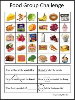 The powerpoints have just enough information for the students to dive deeper into each food group. Food Group Worksheet by Empowered By THEM | Teachers Pay ...