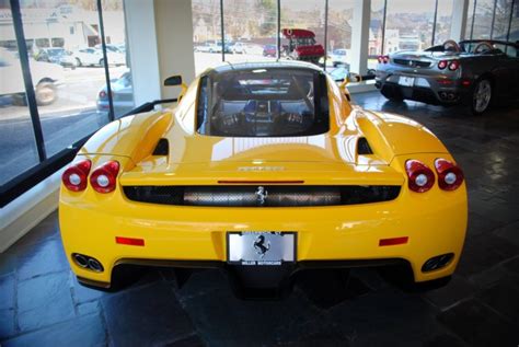 Ferrari Enzo Supercars Cars Italia Jaune Yellow
