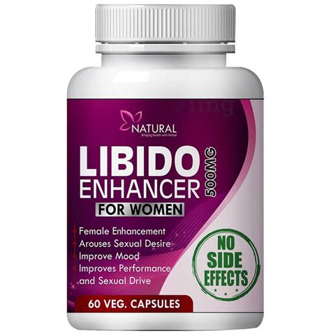 Natural Libido Enhancer For Women 500mg Veg Capsule Buy Bottle Of 600
