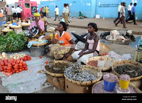 Market Lusaka Zambia Africa High Resolution Stock Photography And