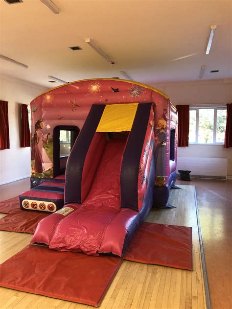 Ft X Ft Princess Bounce House Slide Combo Hire In West Sussex