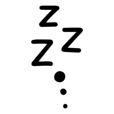 Premium Vector Zzz Sleep Icon