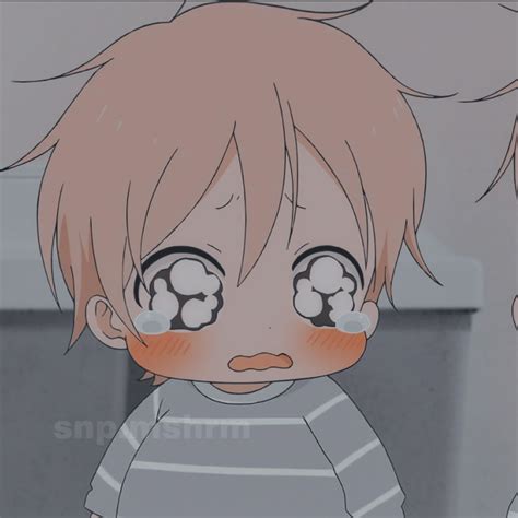 Senpaimushroom 』 Anime Bebe Anime Llorando Dibujos Animados Bonitos
