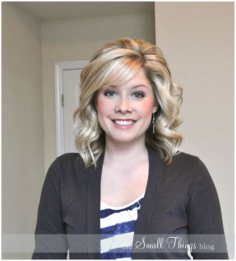 Your guide to curly hair using a flat iron. Curling with a Flat Iron - The Small Things Blog