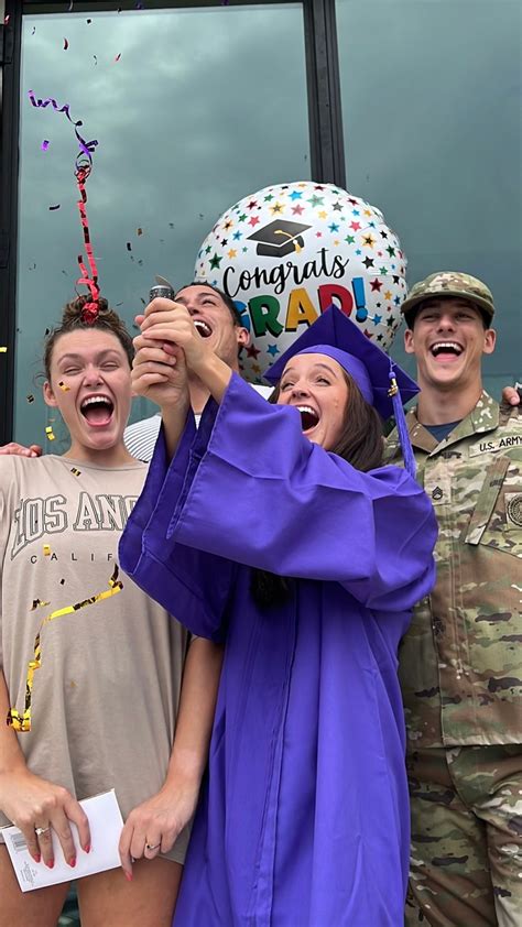 Military Brother Surprises Sister For Her Graduation So Heartwarming Graduation Military