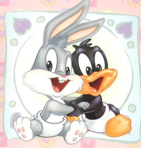 Bugs Bunny And Daffy Duck Photo Bugs And Daffy As Babies Baby Looney