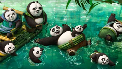 Kung Fu Panda 3 New Pandas Wallpapers Hd Wallpapers Id 14900