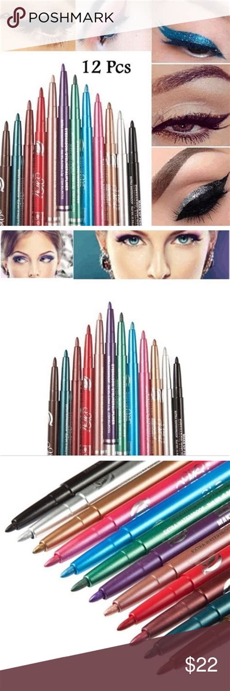 Make Up Pencil Very Smooth And Beautiful Colored Eyeliner Eyeliner