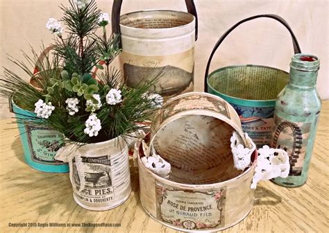 Upcycle Old Tins With Chalk Paint Indoor Outdoor Space