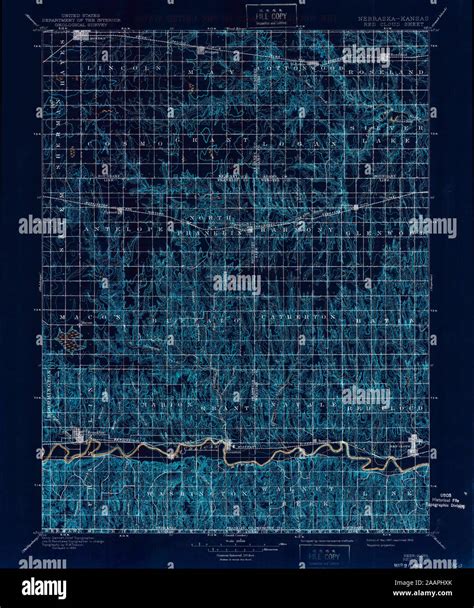 Map Of Red Cloud Nebraska Hi Res Stock Photography And Images Alamy