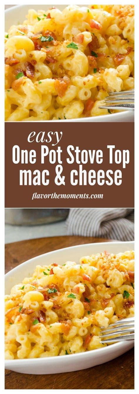 Easy One Pot Stove Top Mac And Cheese Is The Easiest Way To Make