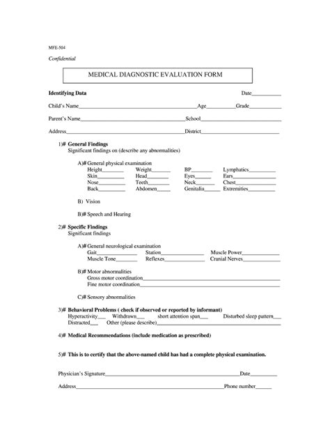 Medical Diagnosis Form Template 2020 2022 Fill And Sign Printable
