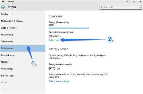 How To View Battery Usage Details In Windows 10
