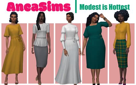 Modest Sims 4 Cc Finds
