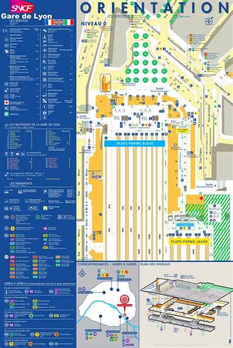 Gare De Lyon Map Paris