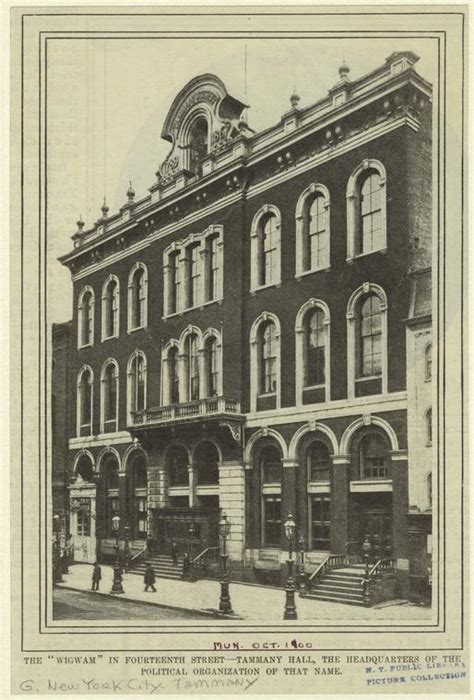 The Wigwam In Fourteenth Street Nypl Digital Collections