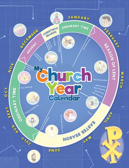 My Church Year Calendar Sticker Book