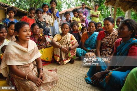 Indian Village Women Meeting Photos And Premium High Res Pictures