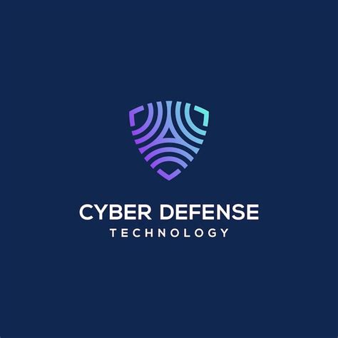 Cyber Security Logo Design Premium Vector