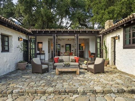 Stunning Spanish Style Hacienda Ranch In Ojai Hacienda Style Homes