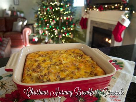 Christmas Morning Breakfast Casserole Gathered In The Kitchen