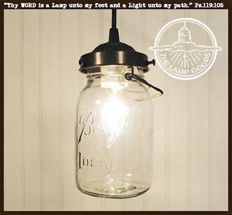 Mason Jar Chandelier Light Rectangular With Vintage Quarts The Lamp Goods