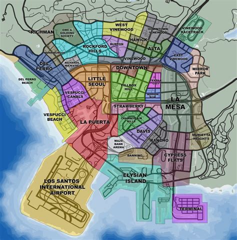 How Come In Gta V They Didnt Just Remaster The Los Santos Map They